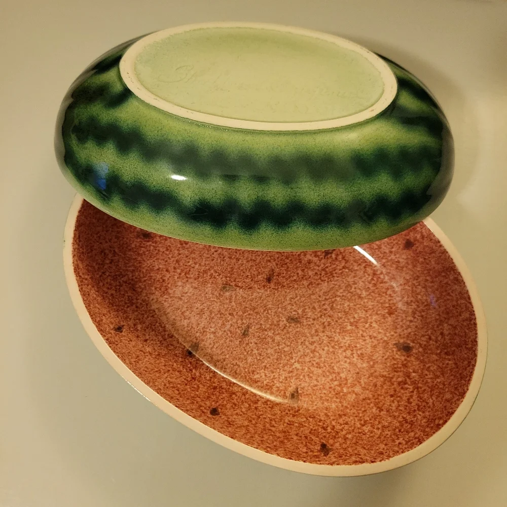 Vintage Shafford Original Watermelon Bowls (2) ~ Summer!🍉